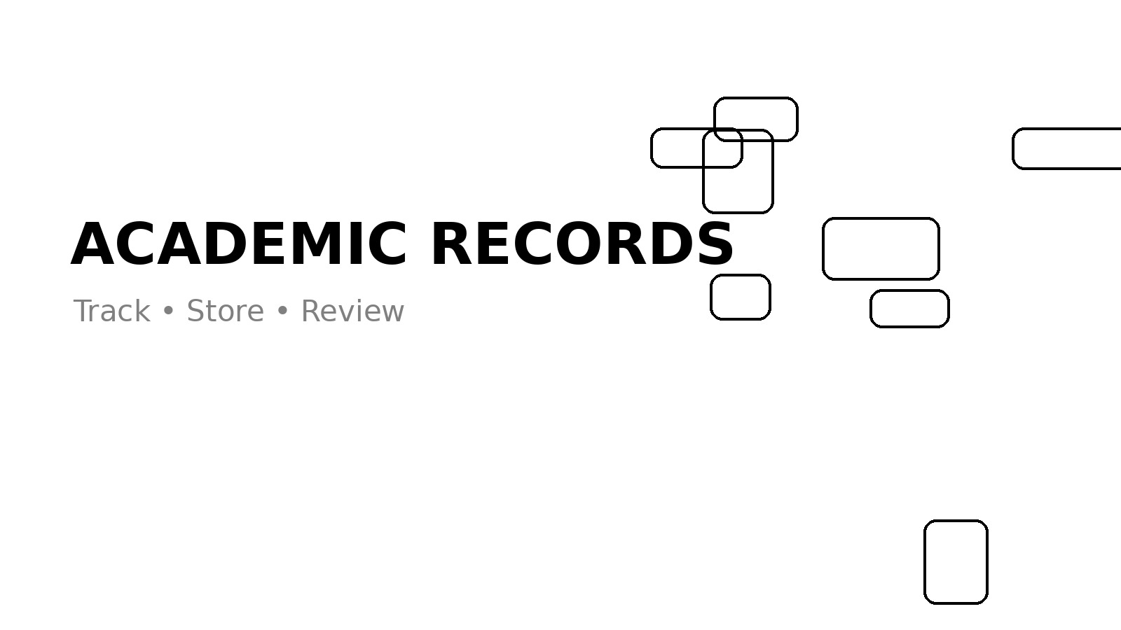 How to Create a Personal Academic Record System