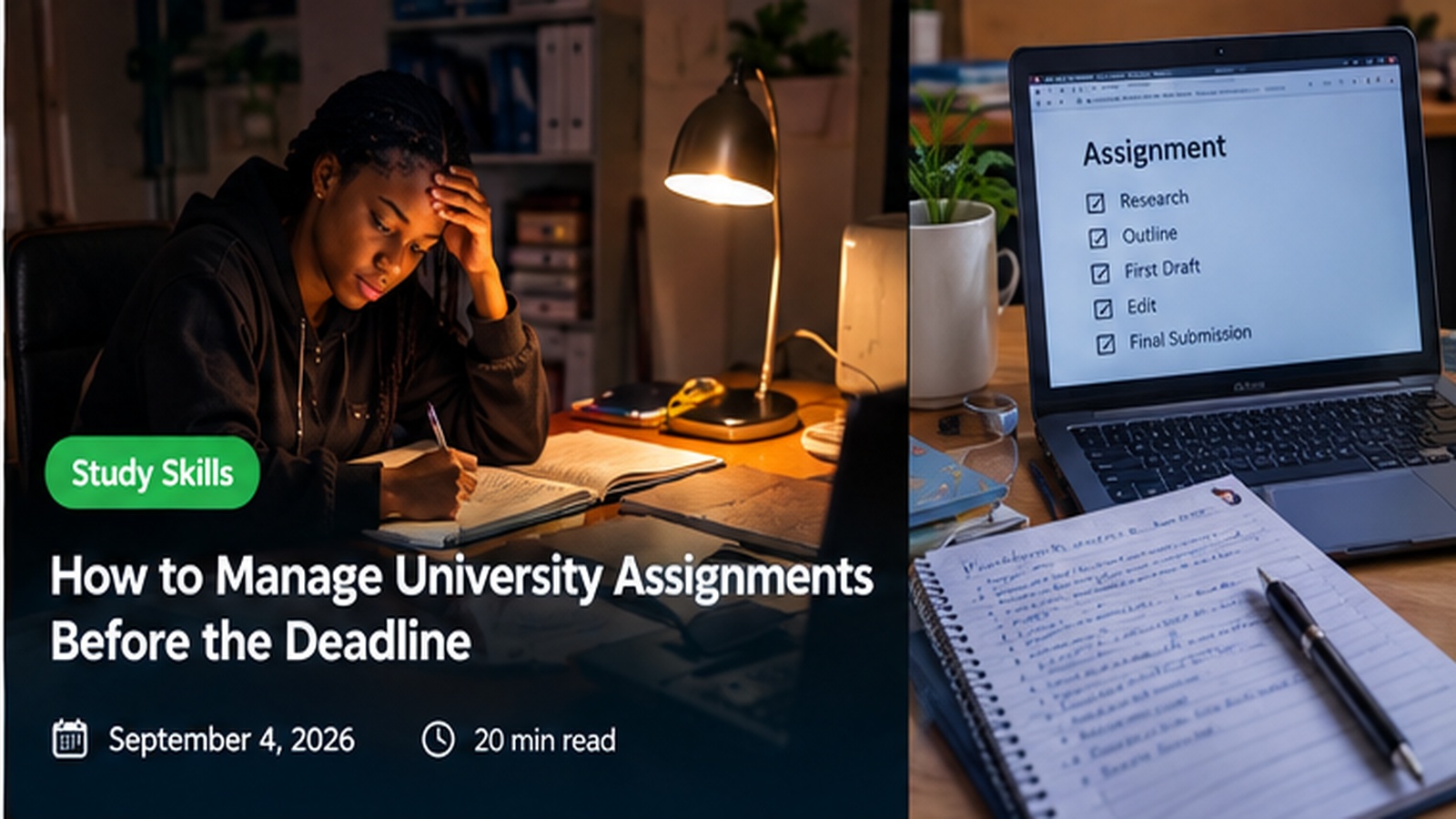 How to Prepare for a University Presentation Using Only Your Notes